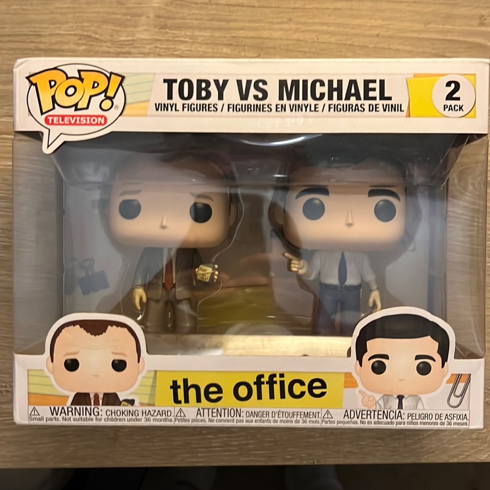 The office Funko pop 2Set